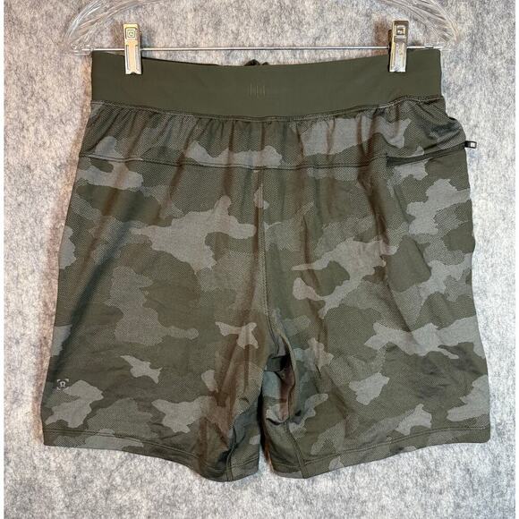 Lululemon Mens THE Short Camouflage 7" Linerless Athletic Stretch - Medium - Picture 3 of 9